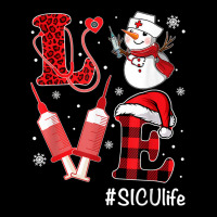 Love Nurse Life Shirt Snowman Syringe Sicu Nurse Christmas Men's 3/4 Sleeve Pajama Set | Artistshot