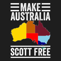 Make Australia Scott Free Classic T-shirt | Artistshot