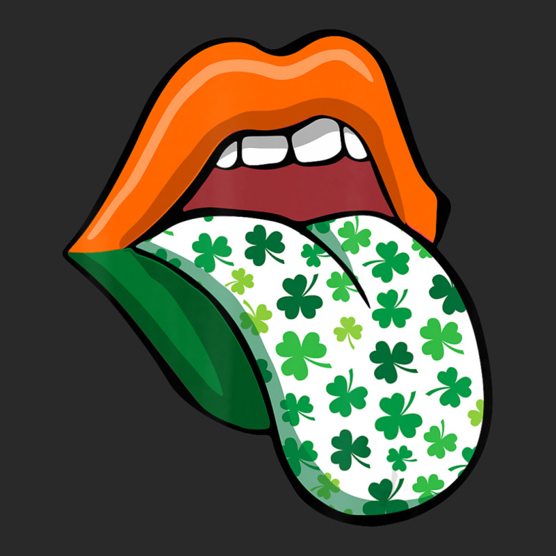 Green Lips Mouth Shamrock Tongue Out Saint Patrick's Toddler T-shirt by cm-arts | Artistshot