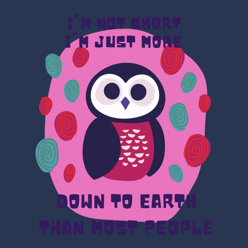 Funny Owl Pun Not Short Men Denim Jacket | Artistshot