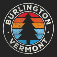 Burlington Vermont Vt Vintage Graphic Retro 70s T Shirt 3/4 Sleeve Shirt | Artistshot