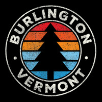 Burlington Vermont Vt Vintage Graphic Retro 70s T Shirt Zipper Hoodie | Artistshot