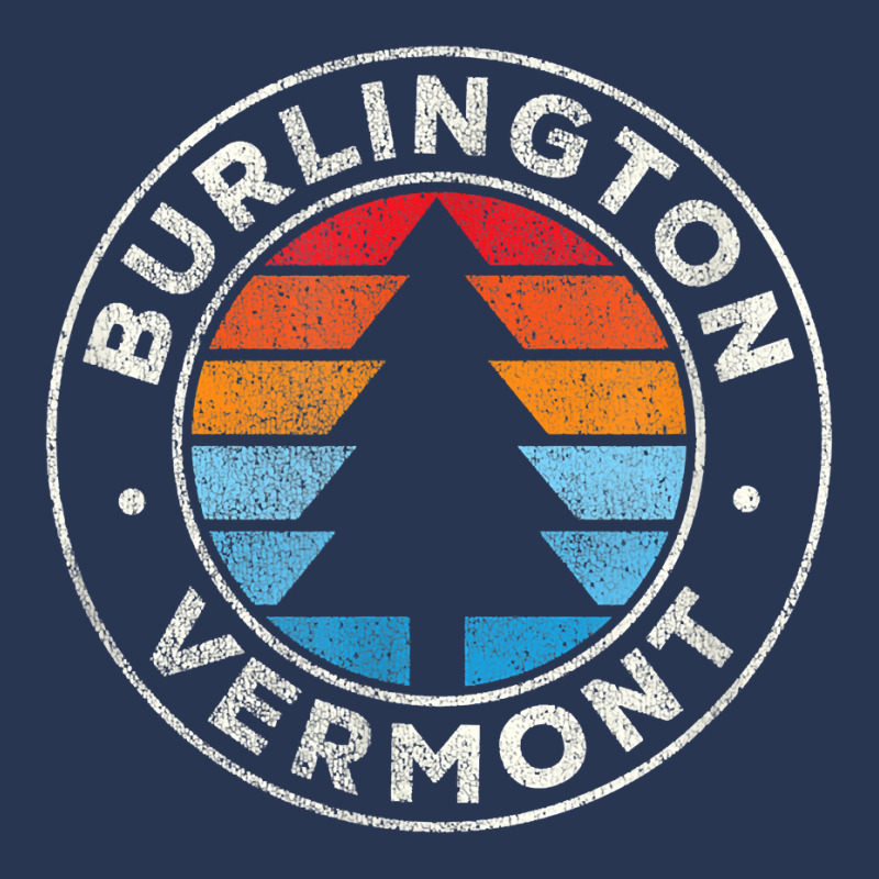 Burlington Vermont Vt Vintage Graphic Retro 70s T Shirt Men Denim Jacket | Artistshot