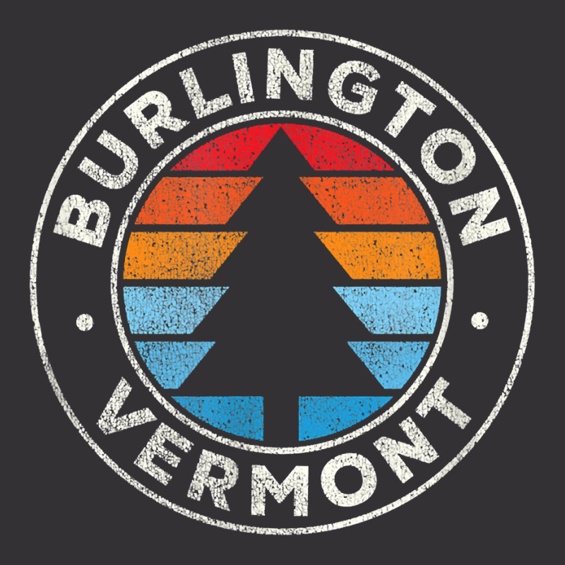 Burlington Vermont Vt Vintage Graphic Retro 70s T Shirt Vintage Short | Artistshot