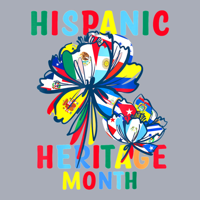 Hispanic Heritage Month Latino Countries Flags Sunflower (2) Tank Dress by JENNYKISS | Artistshot