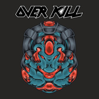 Over Kill Headbang Ladies Fitted T-shirt | Artistshot