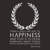 Classical Greek Stoic Philosophy Epictetus Quote Happiness Racerback Tank | Artistshot