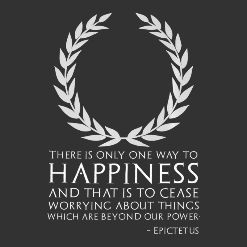 Classical Greek Stoic Philosophy Epictetus Quote Happiness Baby Bodysuit by cm-arts | Artistshot