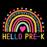 Hello Pre-k Rainbow Preschool Teachers Kids Back To School Pocket T-shirt | Artistshot