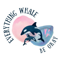 Funny Whale Pun Everything Will Be Okay Women's Pajamas Set | Artistshot