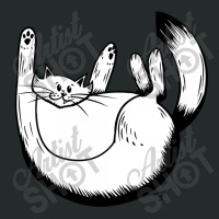 Inktober Day 16 Fat   Foofee The Cat New Women's Triblend Scoop T-shirt | Artistshot