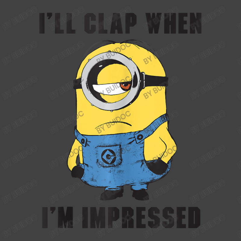 Ill Clap When Im Impressed Portrait Vintage T-shirt | Artistshot