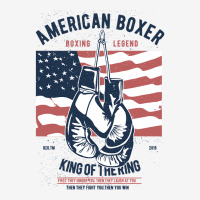 Boxing Lover Boxer Legend American Boxer King Of The Ring 434 Ladies Polo Shirt | Artistshot