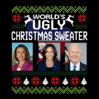 World's Ugly Pelosi Kamala Joe Biden Christmas Sweater Sweatshirt V-neck Tee | Artistshot