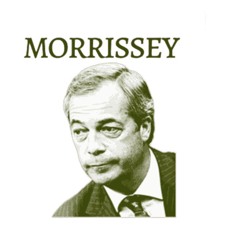 Morrissey Nigel Farage Parody Design 3/4 Sleeve Shirt by XerxesPrice | Artistshot