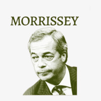 Morrissey Nigel Farage Parody Design Ladies Fitted T-shirt | Artistshot