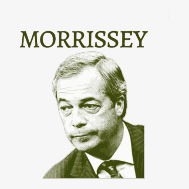 Morrissey Nigel Farage Parody Design Ladies Fitted T-Shirt by XerxesPrice | Artistshot