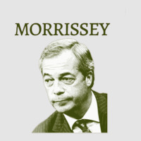 Morrissey Nigel Farage Parody Design Exclusive T-shirt | Artistshot