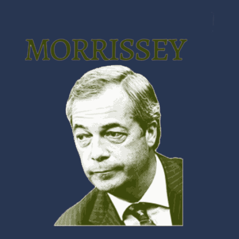 Morrissey Nigel Farage Parody Design Ladies Denim Jacket by XerxesPrice | Artistshot