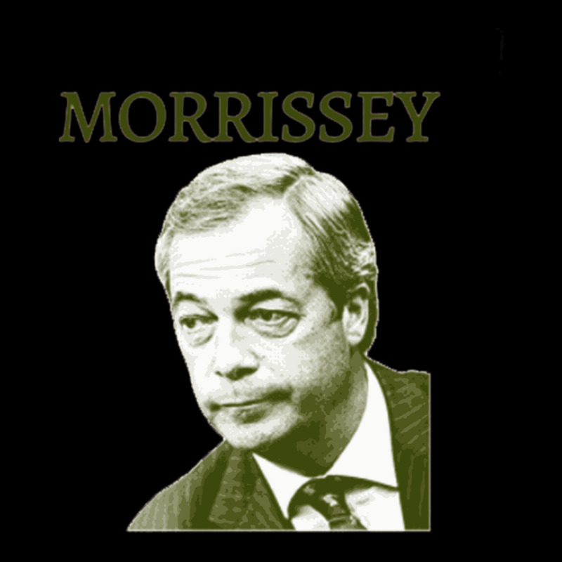 Morrissey Nigel Farage Parody Design Cropped Hoodie by XerxesPrice | Artistshot