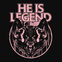 He Is Legend Merch Vampire Bat Crop Top | Artistshot