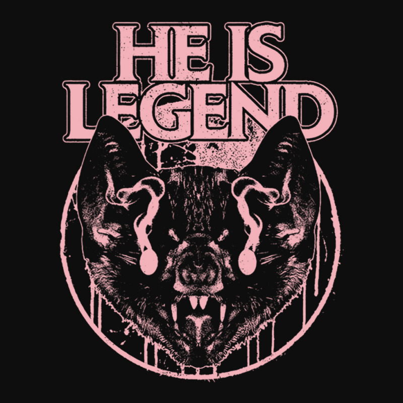 He Is Legend Merch Vampire Bat Crop Top by JamesMccollough | Artistshot