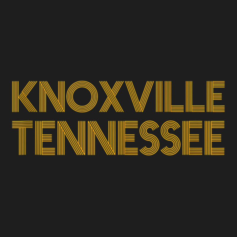 Knoxville Tennessee Vintage Gift Orange Knoxville Tennessee Tank Top Classic T-shirt by cm-arts | Artistshot