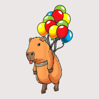 Capybara Giant Cavy Rodent With Balloons Capybara T Shirt Pocket T-shirt | Artistshot