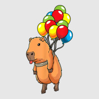 Capybara Giant Cavy Rodent With Balloons Capybara T Shirt Hoodie & Jogger Set | Artistshot