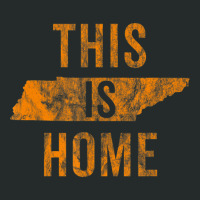 This Is Home Tennessee State Orange Proud Fan Vintage Women's Triblend Scoop T-shirt | Artistshot