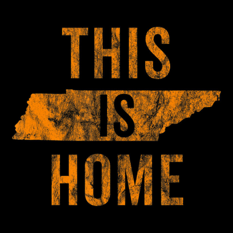 This Is Home Tennessee State Orange Proud Fan Vintage Women's V-Neck T-Shirt by cm-arts | Artistshot