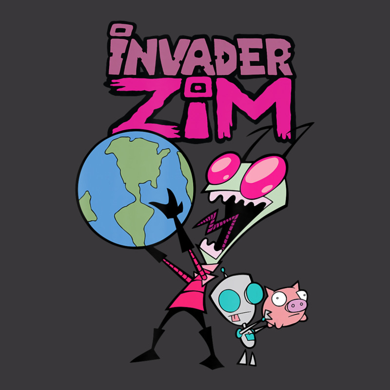 Invader Zim Holding World Ladies Curvy T-Shirt by cm-arts | Artistshot