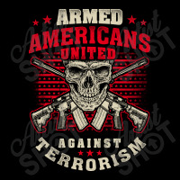 Armed Americans United Against Terrorism Patriot Against Terrorism Landscape Canvas Print | Artistshot