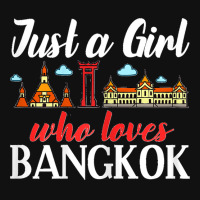 Bangkok Thailand City Trip Skyline Map License Plate Frame | Artistshot