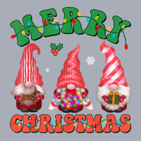 Cute Gnomes Merry Christmas Light Family Gnome Xmas Matching T Shirt Tank Dress | Artistshot