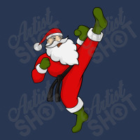 Santa Claus Christmas Taekwondo Men Denim Jacket | Artistshot