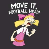 Hey Arnold Helga Move It Football Head Vintage Hoodie | Artistshot