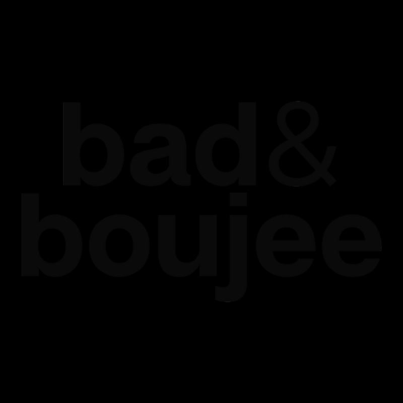 Bad & Boujee Minimal T-shirt & Stickers - Hip-hop Lover Music Lover Adjustable Cap by AlmaWilliams | Artistshot