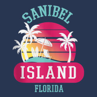 Retrol Cool Sanibel Island Florida Sunny Palm Tree Novelty Tank Top Men Denim Jacket | Artistshot