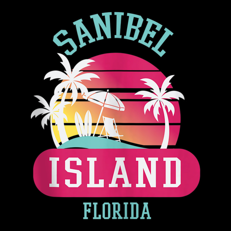 Retrol Cool Sanibel Island Florida Sunny Palm Tree Novelty Tank Top Unisex Jogger by cm-arts | Artistshot