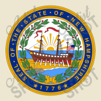 Seal Of New Hampshire Cropped Hoodie | Artistshot