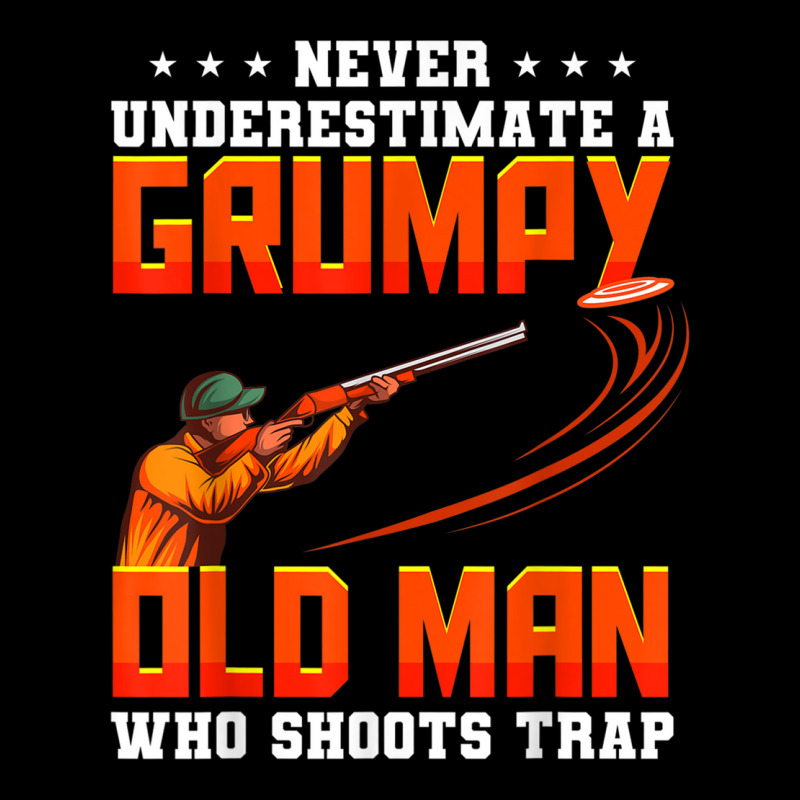 Funny Trap Shooting T Shirt Men's Long Sleeve Pajama Set | Artistshot