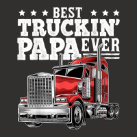 Mens Best Truckin Papa Ever Big Rig Trucker Father's Day Gift Men T Sh Champion Hoodie | Artistshot