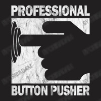 Professional Button Pusher Cnc Engineer G Code Vintage Tank Top T-shirt | Artistshot