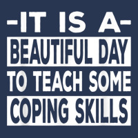 It’s A Beautiful Day To Teach Some Coping Skills T Shirt Men Denim Jacket | Artistshot