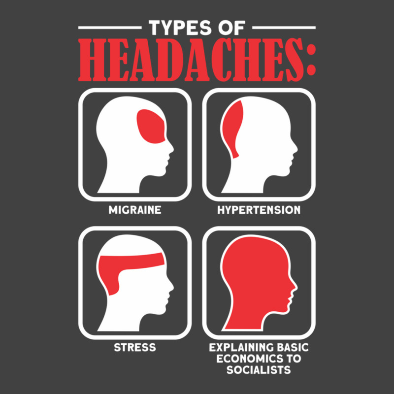 Types Of Headaches Explaining Basic Economics Pro Capitalism Sweatshir Vintage T-Shirt by cm-arts | Artistshot