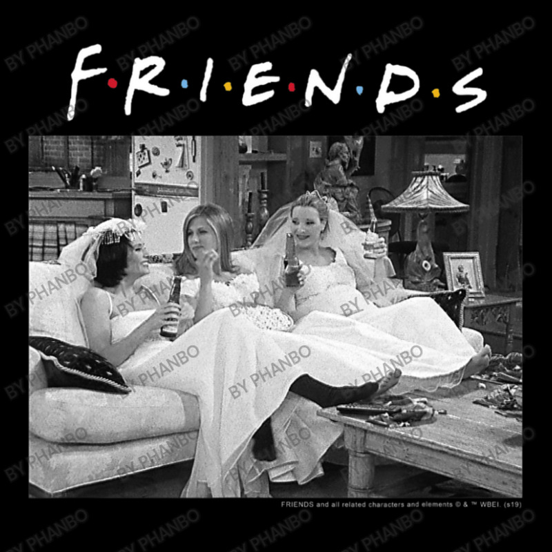 Friends The One Where They All Wear Wedding Dresses Cropped Hoodie by PhanBo | Artistshot