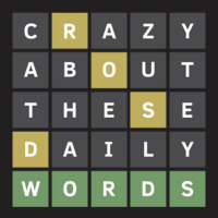 Crazy About These Daily Words (wordle Game) T-shirt | Artistshot