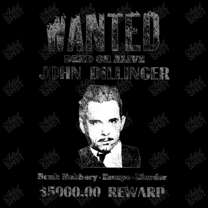 Wanted Poster John Dillinger, Distressed   Wanted Toddler Sweatshirt | Artistshot