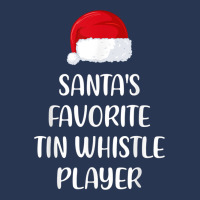 Santas Favorite Tin Whistle Player Christmas Funny Gift Men Denim Jacket | Artistshot